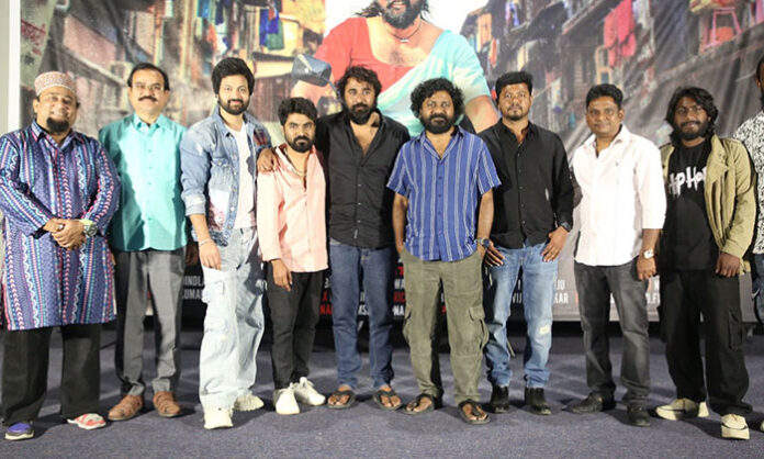 Suvarna Textiles movie teaser launch event featuring cast and director at Prasad Lab