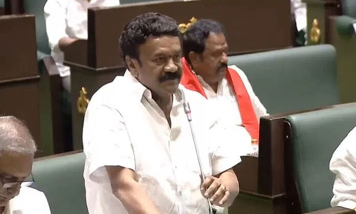 Talasani Srinivas Yadav demands Rs 20000 crore budget allocation for BC welfare and pending fee reimbursement in Telangana Assembly