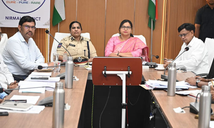 Civil Supplies Minister Uttam Kumar Reddy and Nirmal District Collector Abhilasha Abhinav clarify there is no shortage of gas cylinders in Telangana