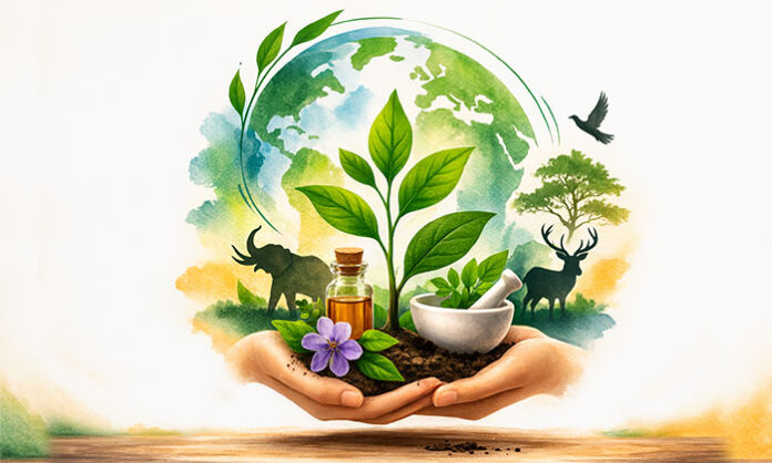 Awareness message on World Wildlife Day 2026 highlighting medicinal and aromatic plants for health, heritage and livelihoods