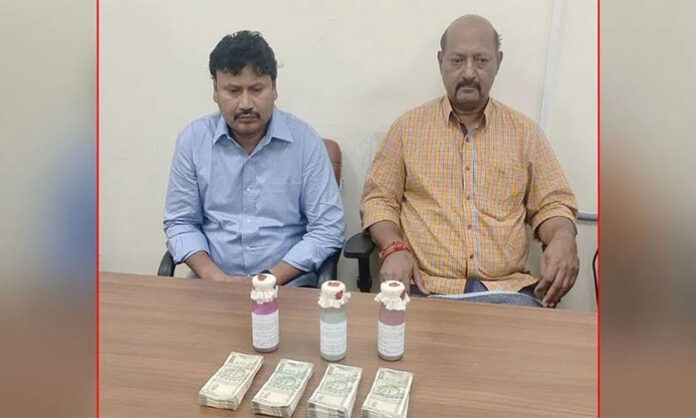 Anti Corruption Bureau officials conduct operation against government staff in bribery case in Telangana