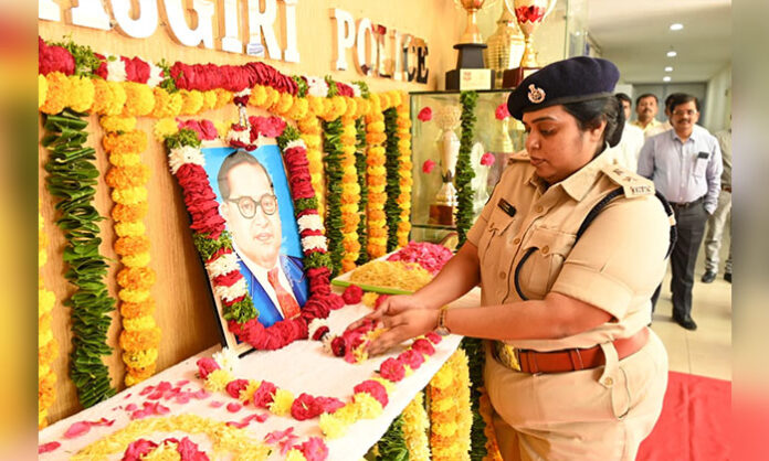 Ambedkar Jayanti Celebrations Malkajgiri Police Commissionerate Neredmet Tribute Event