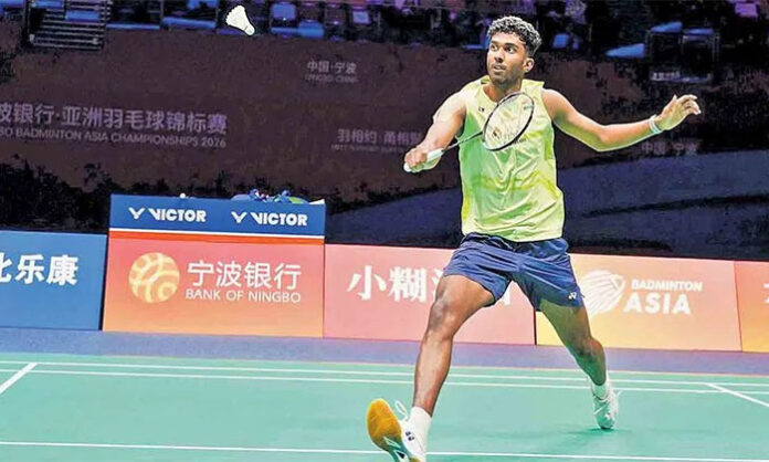 Ayush Shetty Badminton Asia Championships Semi Final Victory Jonatan Christie