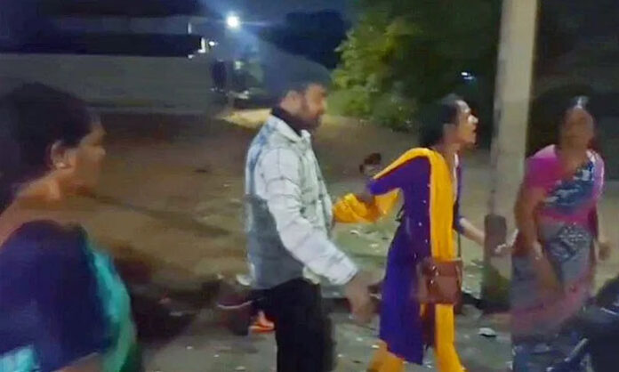 Wife confronts husband over illicit affair and hands him over to police after catching him red handed