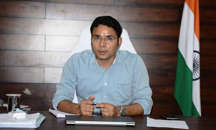 Government order showing transfer of IAS officers with Bhuvesh Mishra appointed as Nirmal District Collector replacing Abhilasha Abhinav.