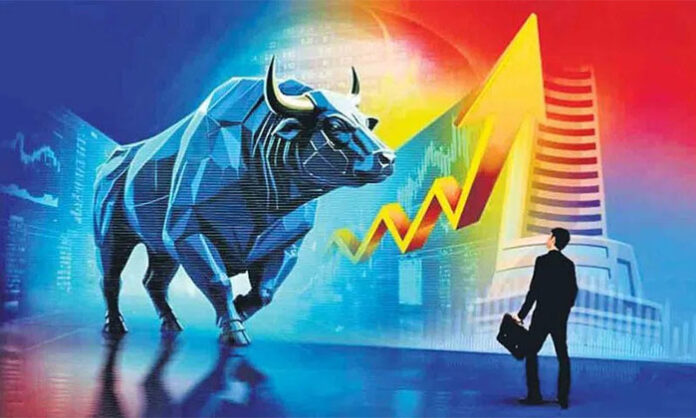 Indian stock markets close in positive territory as Sensex gains 787 points and Nifty rises by 255 points following Iran-US ceasefire news.