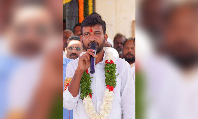 Machcha Ganesh demanding separate constituency status for Jagadevpur during delimitation in Siddipet district