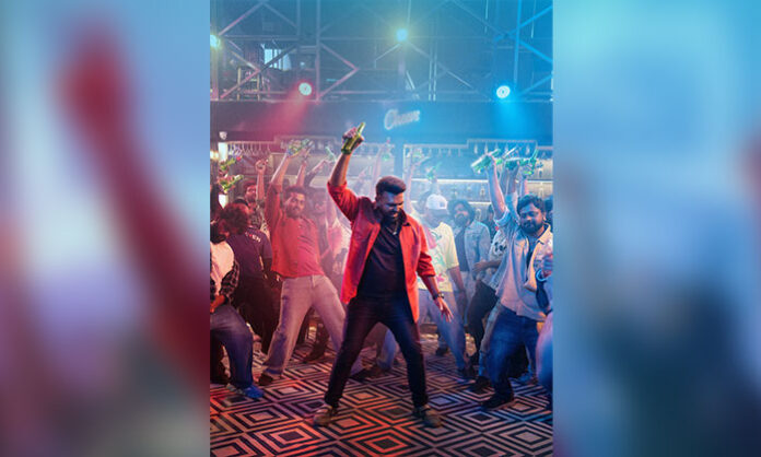 Jingala song released from Gaayapadda Simham featuring Tharun Bhascker showcasing intense emotions and energy