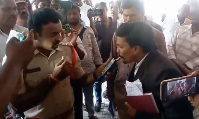 Lawyer Subbarao Alcohol Test Panjagutta Police Station Mangli Complaint Case