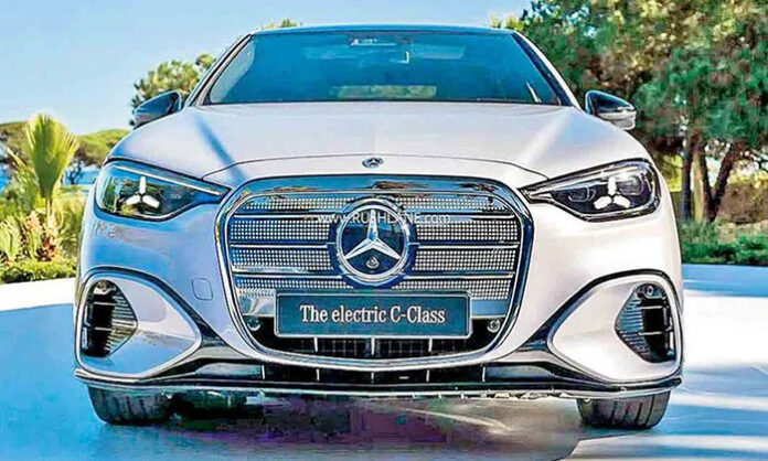 Mercedes Benz new electric vehicle launched with 750 km range and high performance luxury EV specifications