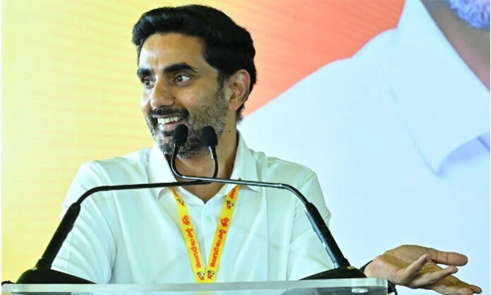Nara Lokesh praises TG Bharat workout video Andhra Pradesh investment climate