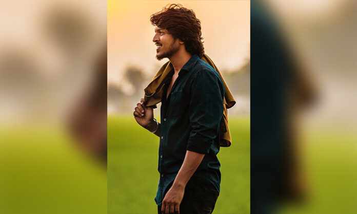 Sumanth Prabhas enjoying village life scenes in Nenu Na Palleturu song from Godari Gattupaina movie