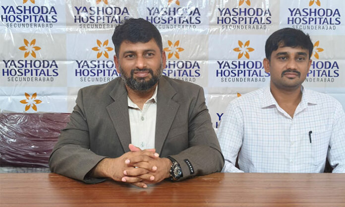 Dr. Jayakrishna Reddy announcing outpatient consultation services and advanced orthopedic procedures at Nirmal’s Devender Reddy & Surya Multi-Specialty Hospital