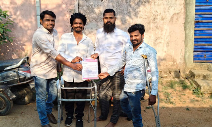 TRVS state committee meeting demanding implementation of promises made to persons with disabilities in Telangana