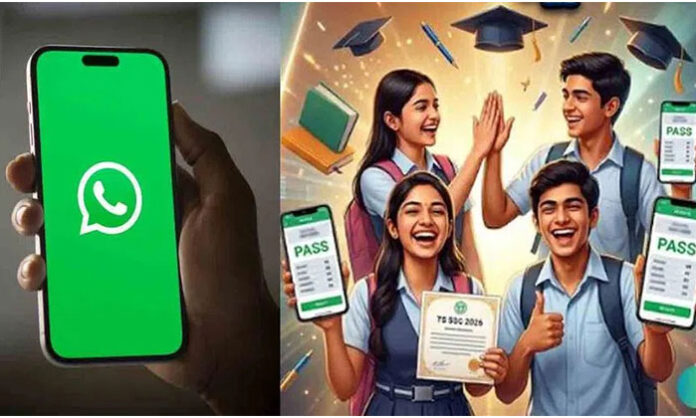 Students can check SSC 10th results through WhatsApp using official number and hall ticket details