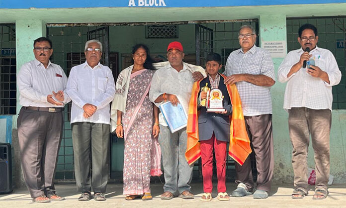 Zilla Parishad High School student requesting leave to participate in an international chess tournament in Maharashtra