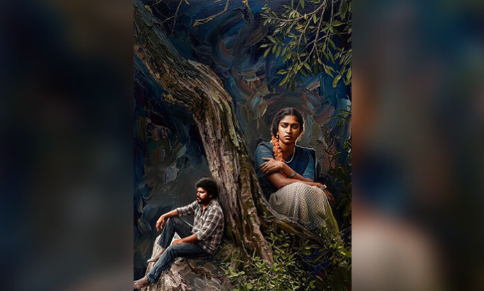 Lead actors Sai Tej and Veda Jalandharr featured in the lyrical video of “Nijamena” song from Thimmarajupalli TV, produced by Kiran Abbavaram.