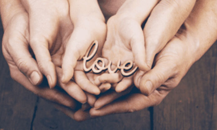 A symbolic emotional representation of true relationships valuing humanity over money and highlighting real human bonds.