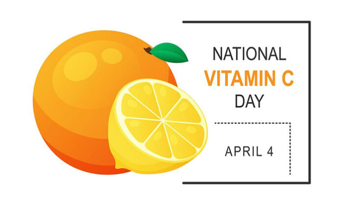 Fresh fruits and vegetables rich in vitamin C like oranges, lemons, berries, broccoli, and capsicum promoting immunity and overall health on National Vitamin C Day.