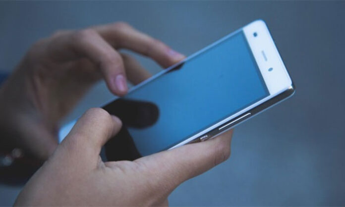 Emergency alert test message on mobile phones in Amaravati region with loud beep notification