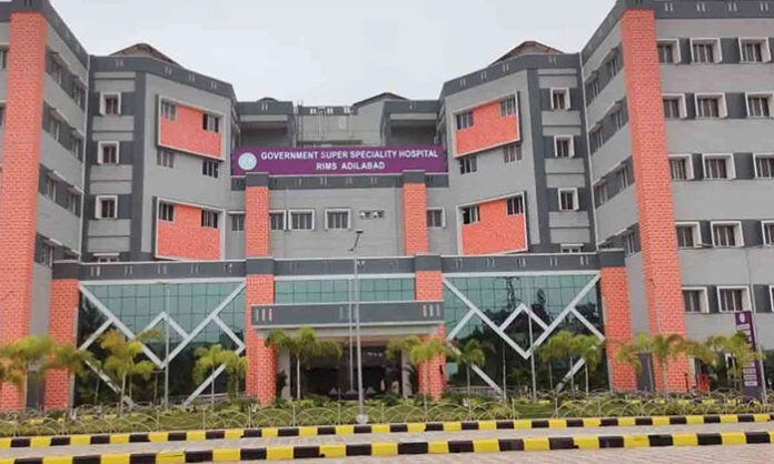 Adilabad RIMS Hospital harassment case involving allegations of misconduct toward a female medical student by a nursing officer.