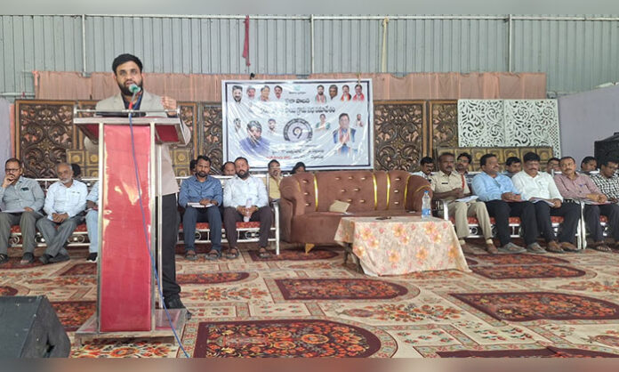 Bellampally Praja Palana Progress Plan Gram Sabha meeting discussing Telangana government welfare schemes and development programs