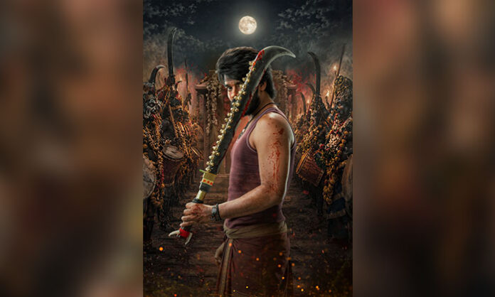 Sudheer Anand in intense avatar from Hai Lesso movie birthday poster released by Vajra Varahi Cinemas