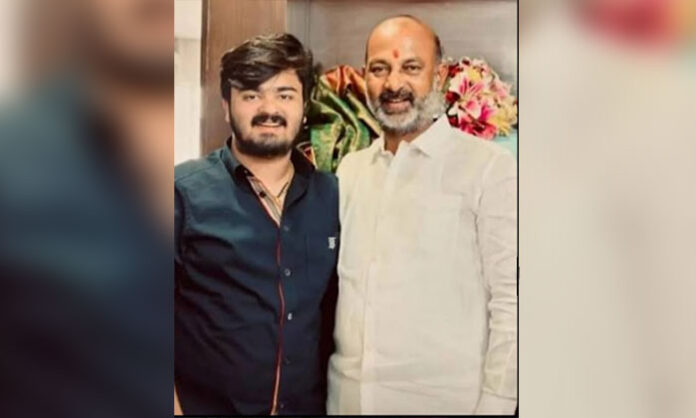 Police investigation into alleged honeytrap and blackmail case involving son of Bandi Sanjay in Karimnagar