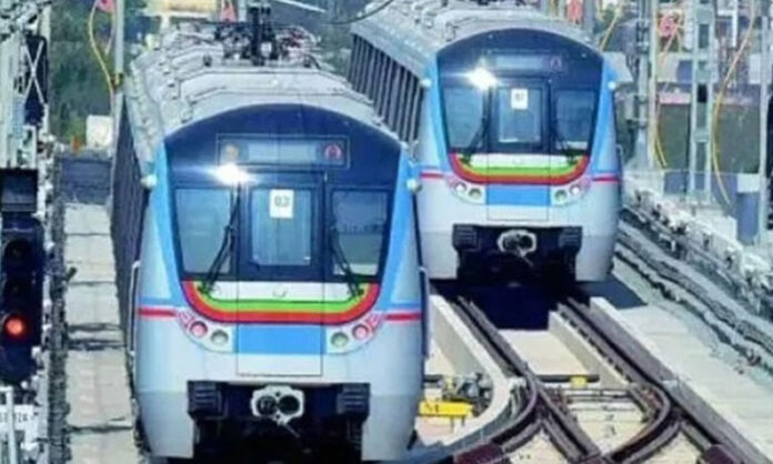 Hyderabad Metro trains showing overcrowding issues with government approving purchase of 60 new coaches to improve commuter capacity.