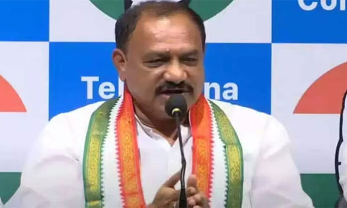 Mahesh Goud criticizing KCR over HYDRA encroachment issue in Hyderabad