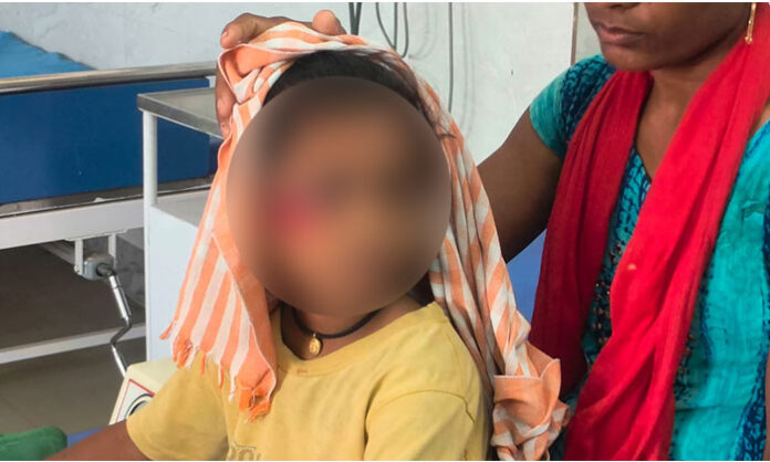 Victims receiving treatment at Chennur Government Hospital after a rabid dog attack injured several residents, including a young child, in Ward 4 of Chennur Municipality.