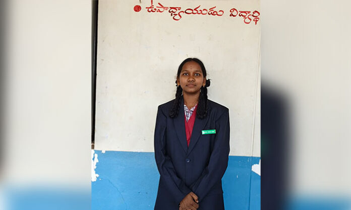 Government school student V. Harshitha from Bellampalli secures admission to Basara IIIT after scoring 563 marks out of 600 in SSC examinations.