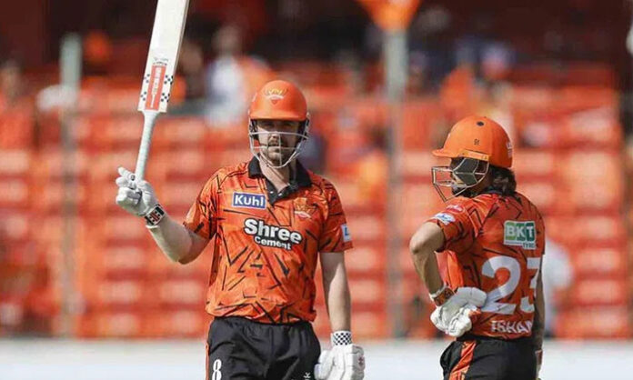 Sunrisers Hyderabad all out 165 Travis Head fifty Kolkata spinners dominate