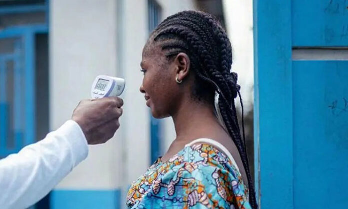 Medical illustration representing Ebola virus outbreak declared as a global health emergency by WHO in the Democratic Republic of the Congo.