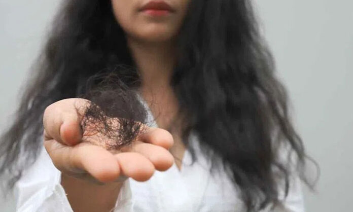 Hair loss prevention through proper nutrition highlighting stress, deficiencies, and lifestyle factors affecting hair health