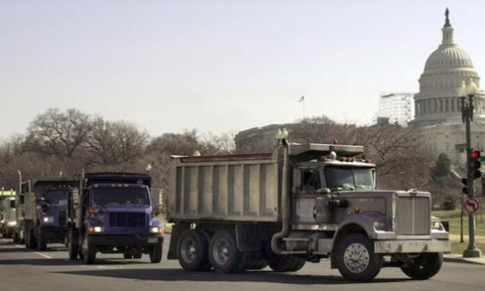 US Border Patrol and CBP officials detaining illegal immigrants including Indian nationals during Operation Checkmate targeting commercial truck drivers in Arizona.