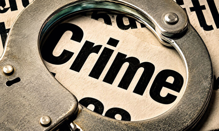 Police personnel in Hathras, Uttar Pradesh investigating a criminal case after the arrest of an accused in a reported crime incident involving an elderly woman.
