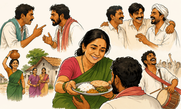 A heartfelt message celebrating the authentic Telangana dialect, culture, heritage, and the emotional bond shared by the people of Telangana.