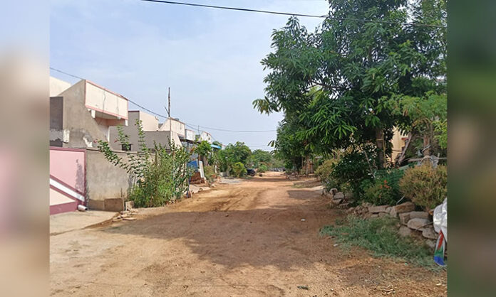 Residents of Chiryala double-bedroom colony living without electricity despite receiving house allotment letters and completed housing units.