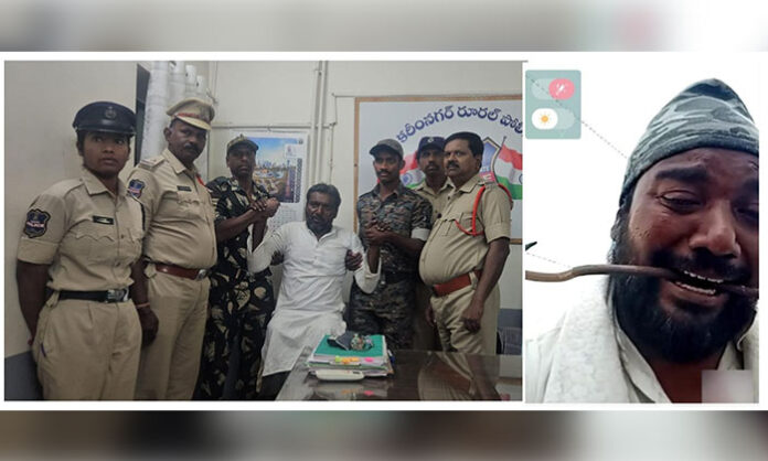 Karimnagar Rural Police led by CI Niranjan Reddy arrest most wanted criminal Dhoom Khalid after a decade-long evasion.