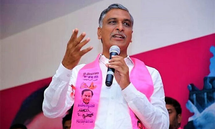 Harish Rao responding to Chief Minister Revanth Reddy's remarks on Palamuru project and Telangana irrigation issues.