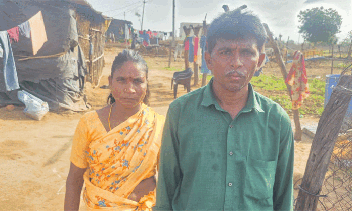 A family in Bheempur village, Mancherial district, alleges social ostracism after refusing to wear a BRS party scarf and has sought police intervention.