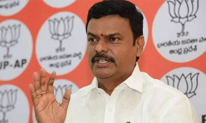 AP BJP President PVN Madhav inaugurating a registration stall to promote Postal Department welfare schemes in Rajahmundry
