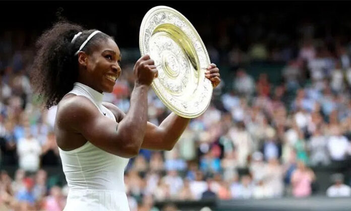 Serena Williams preparing for a tennis comeback at Queen’s Club tournament after receiving wild card entry for doubles event.