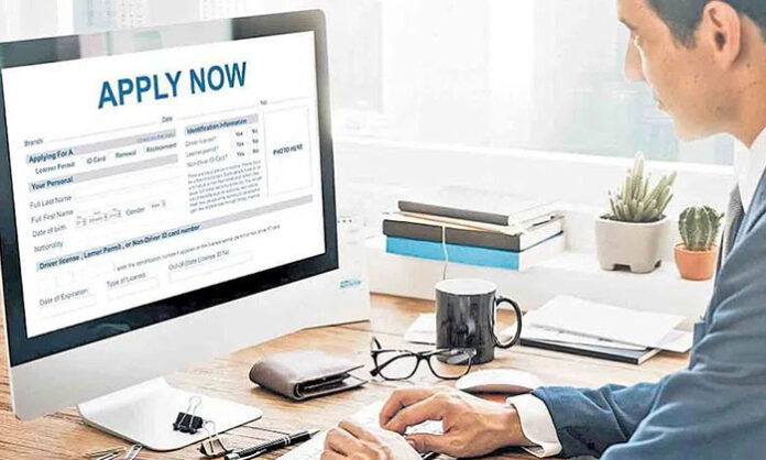 Telangana government job recruitment fee hike notification affecting TGPSC application process and job seekers.