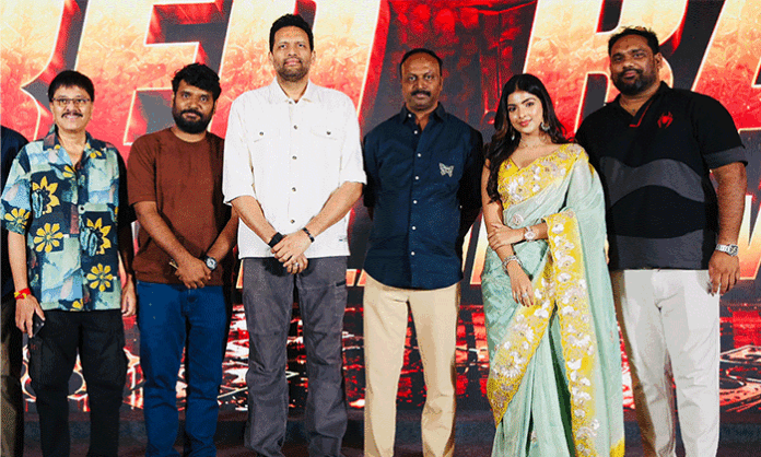 Andhra Pradesh Minister TG Bharath launches The Red Bag teaser and praises the film for its intriguing content and strong visual presentation.