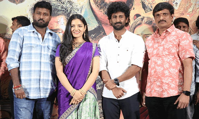 Master Mahendran appears in the trailer launch event of Vasudheva Sutham, a devotional action drama releasing on July 10.