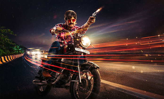 Vishal appearing in three distinct avatars in the Makutam teaser featuring action-packed scenes and intense character transformations