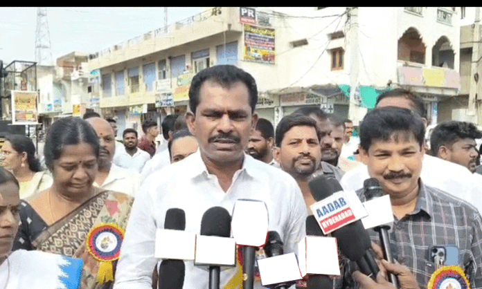 Wanaparthy MLA Tudi Megha Reddy launches a Pulse Polio awareness rally, encouraging parents to ensure every child below five years receives polio drops.