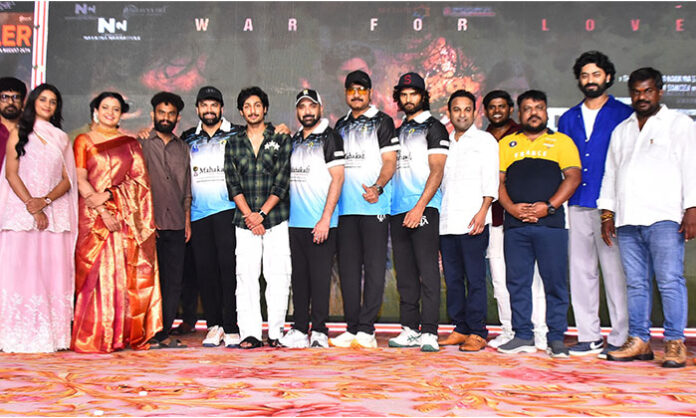 The trailer of Anakapalli was launched by the Tollywood Thunders team during the Elite Cricket League event ahead of the film's August 7 release.